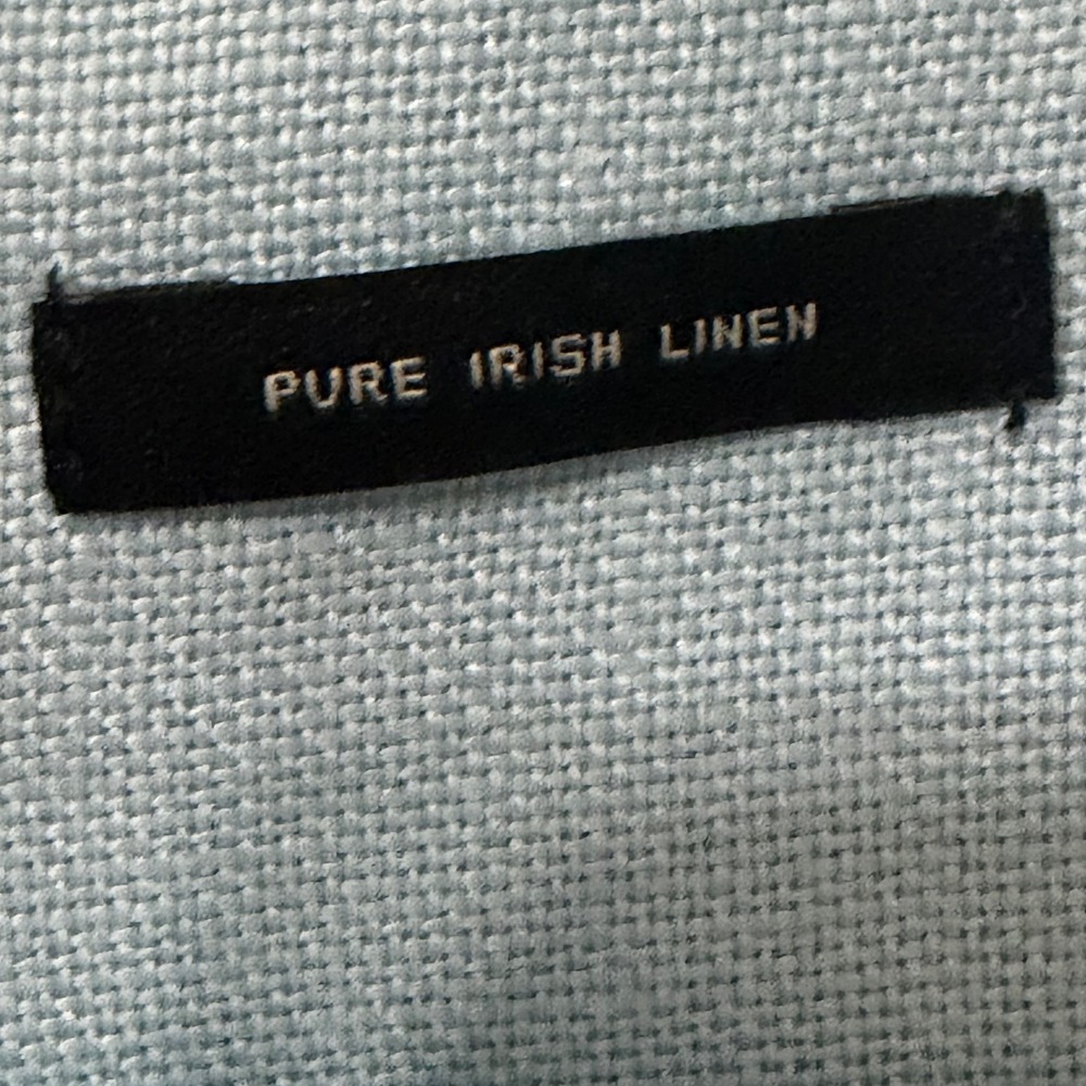 Talbots Irish Linen Sheath Dress Blue Womens Size 10 Classic Quiet Luxury - Picture 6 of 12